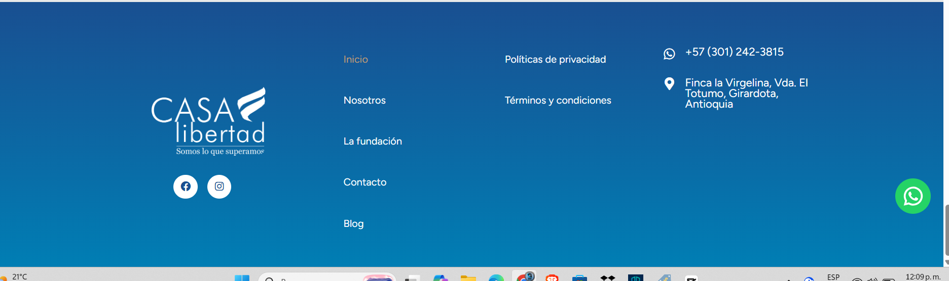 Equipo humano de LIA Centro Terapéutico